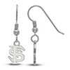Florida State University Dangle Earrings Sterling Silver