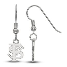 Florida State University Dangle Earrings Sterling Silver