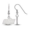 Thumbnail Image 1 of Oklahoma State University Dangle Earrings Sterling Silver