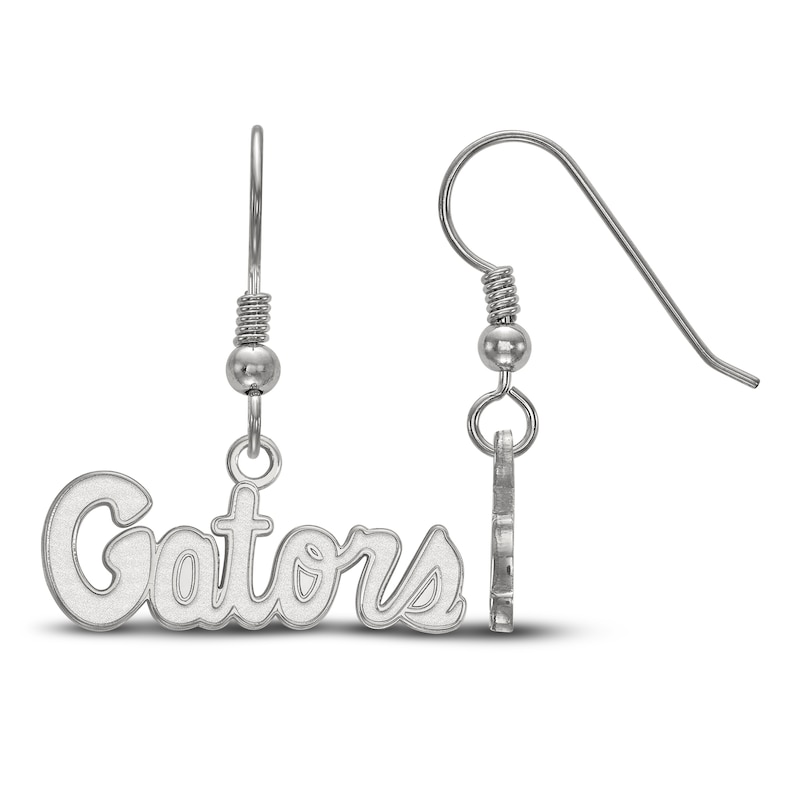 Main Image 1 of University of Florida Dangle Earrings Sterling Silver