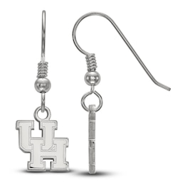 University of Houston Dangle Earrings Sterling Silver