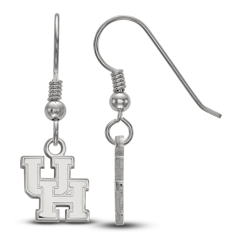 Main Image 1 of University of Houston Dangle Earrings Sterling Silver