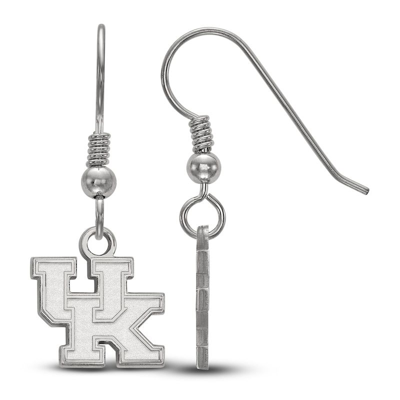 Main Image 1 of University of Kentucky Dangle Earrings Sterling Silver