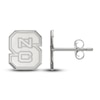 Thumbnail Image 1 of North Carolina State University Stud Earrings Sterling Silver