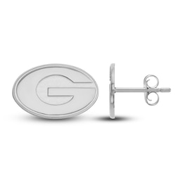 University of Georgia Stud Earrings Sterling Silver