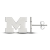 Thumbnail Image 1 of University of Michigan Stud Earrings Sterling Silver