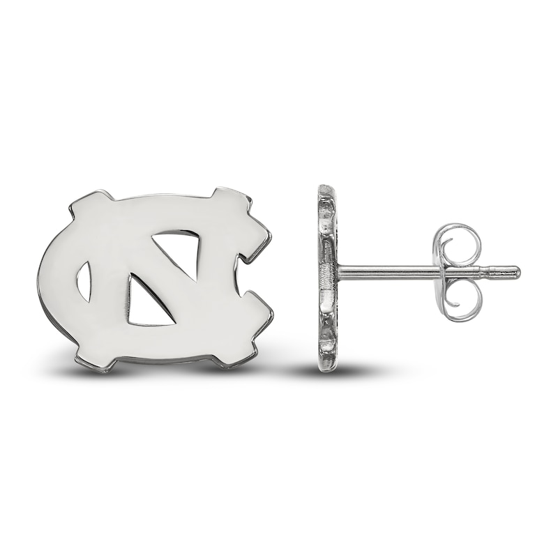 Main Image 1 of University of North Carolina Stud Earrings Sterling Silver