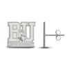 Thumbnail Image 1 of Boston University Stud Earrings Sterling Silver
