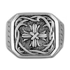 Thumbnail Image 2 of 1933 by Esquire Men's Celtic Design Ring Sterling Silver