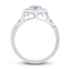Thumbnail Image 2 of Diamond Engagement Ring 1/2 ct tw Round 14K White Gold