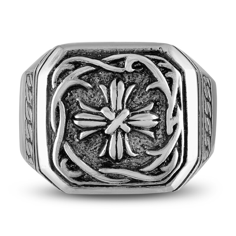Main Image 3 of 1933 by Esquire Men's Celtic Ring Sterling Silver