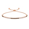 Thumbnail Image 1 of Le Vian Diamond Bolo Bracelet 1-1/2 ct tw Round 14K Strawberry Gold