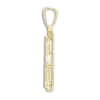 Thumbnail Image 4 of Men's Diamond Hamsa Hand Charm 1/2 ct tw Round 10K Yellow Gold