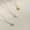 Thumbnail Image 4 of Juliette Maison Natural Peridot Pendant Necklace 10K Rose Gold