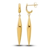 Thumbnail Image 1 of High-Polish Dangle Earrings 14K Yellow Gold