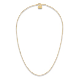 Charm'd by Lulu Frost Paper Box Chain 10K Yellow Gold 18" 1.58mm