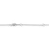 Thumbnail Image 4 of Lab-Grown Diamond Solitaire Necklace 1 ct tw Pear-shaped 14K White Gold 19" (SI2/F)