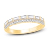 Thumbnail Image 1 of Diamond Ring 1/2 ct tw Round/Baguette 14K Yellow Gold