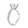 Thumbnail Image 2 of Lab-Grown Diamond Engagement Ring 3-1/4 ct tw Round 14K White Gold