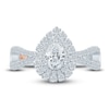 Thumbnail Image 2 of Pnina Tornai Diamond Engagement Ring 1-1/3 ct tw Pear/Round Platinum