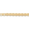 Thumbnail Image 5 of LUSSO by Italia D'Oro Men's Natural Onyx Bracelet 14K Yellow Gold 8.25"
