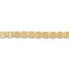 Thumbnail Image 6 of LUSSO by Italia D'Oro Men's Natural Onyx Bracelet 14K Yellow Gold 8.25"