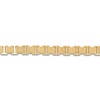 Thumbnail Image 5 of LUSSO by Italia D'Oro Men's Natural Onyx Bracelet 14K Yellow Gold 8.25"