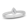 Thumbnail Image 1 of Diamond Promise Ring 3/8 ct tw Pear/Round 14K White Gold