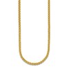 Thumbnail Image 2 of High-Polish Wheat Chain Necklace 24K Yellow Gold 24" 4.0mm