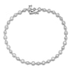 Thumbnail Image 1 of Diamond Bezel-Set Bracelet 1 ct tw 14K White Gold