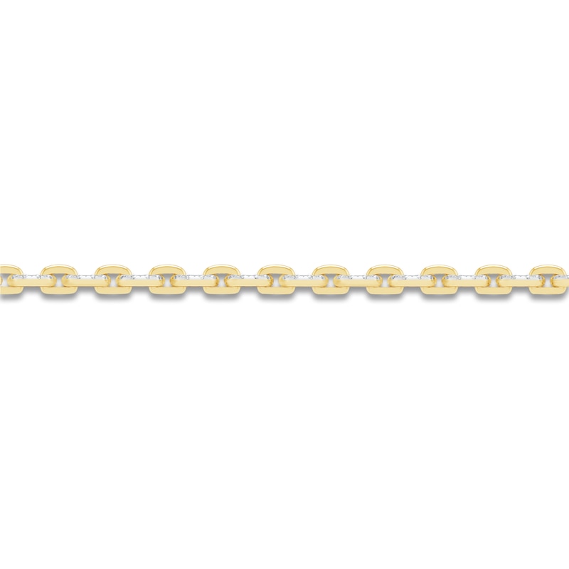 Main Image 2 of Diamond Circle Bracelet 1 ct tw 10K Yellow Gold