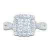 Thumbnail Image 3 of Pnina Tornai Princess-Cut Diamond Quad Engagement Ring 1-3/4 ct tw 14K White Gold