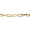 Thumbnail Image 2 of Chain Bracelet 10K Yellow Gold 7.5" Cable Chain