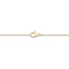 Thumbnail Image 3 of Children's Diamond-Accent Cross Necklace 14K Yellow Gold 13"