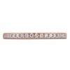 Thumbnail Image 3 of Certified Diamond Anniversary Ring 1/4 ct tw 14K Rose Gold