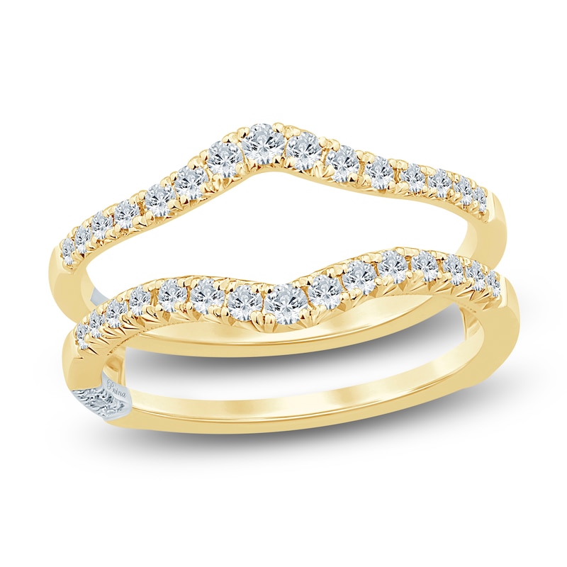 Main Image 1 of Pnina Tornai Diamond Enhancer Ring 1/2 ct tw 14K Yellow Gold