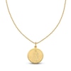 Thumbnail Image 1 of Men's Our Lady of Guadalupe Medallion Necklace 10K Yellow Gold 20"