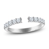 Thumbnail Image 1 of Vera Wang VOW Diamond Open Shank Wedding Band 3/8 ct tw 14K White Gold