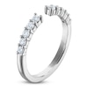 Thumbnail Image 2 of Vera Wang VOW Diamond Open Shank Wedding Band 3/8 ct tw 14K White Gold