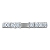 Thumbnail Image 3 of Vera Wang VOW Diamond Open Shank Wedding Band 3/8 ct tw 14K White Gold