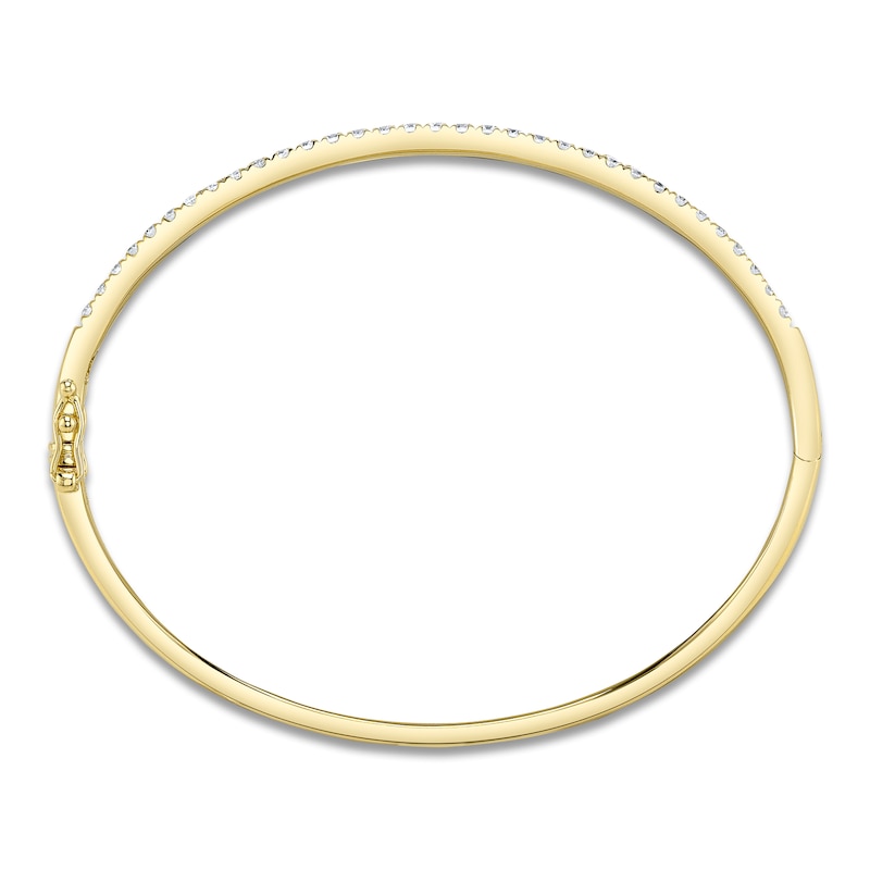 Main Image 3 of Shy Creation Diamond Bangle Bracelet 7/8 ct tw 14K Yellow Gold SC22005522ZM