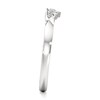 Thumbnail Image 3 of J'Lure Lab-Grown Diamond Scalloped Wedding Band 1/6 ct tw 18K White Gold