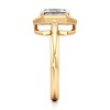Thumbnail Image 3 of J'Lure Radiant Brilliant-Cut Lab-Created Diamond Half-Halo Engagement Ring 2 ct tw 18K Yellow Gold