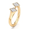 Thumbnail Image 4 of J'Lure Lab-Grown Diamond Wedding Band 1/8 ct tw 18K Yellow Gold