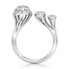 Thumbnail Image 2 of J'Lure Oval Step-Cut Lab-Grown Diamond Engagement Ring 3-3/4 ct tw 18K White Gold