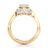 Thumbnail Image 2 of J'Lure Moval Old-Cut Lab-Grown Diamond Engagement Ring 4-1/5 ct tw 18K Yellow Gold