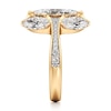 Thumbnail Image 3 of J'Lure Moval Old-Cut Lab-Grown Diamond Engagement Ring 4-1/5 ct tw 18K Yellow Gold