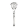 Thumbnail Image 3 of J'Lure Carre Step-Cut Lab-Grown Diamond Engagement Ring 3-1/2 ct tw 18K White Gold