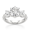 Thumbnail Image 1 of J'Lure Octagon Brilliant-Cut Lab-Grown Diamond Engagement Ring 4-3/4 ct tw 18K White Gold