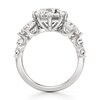 Thumbnail Image 2 of J'Lure Octagon Brilliant-Cut Lab-Grown Diamond Engagement Ring 4-3/4 ct tw 18K White Gold